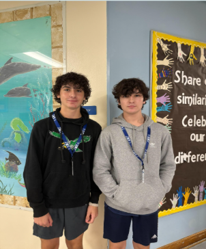 Coen (left) and Asher (right).