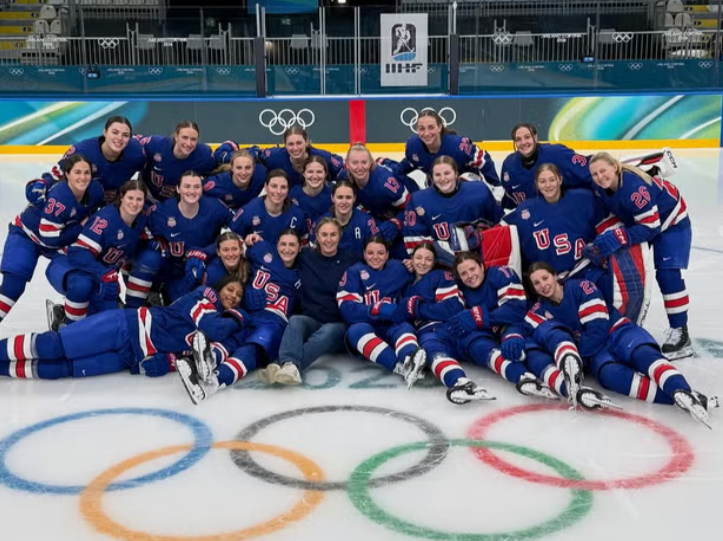 The US Olympic Hockey Team